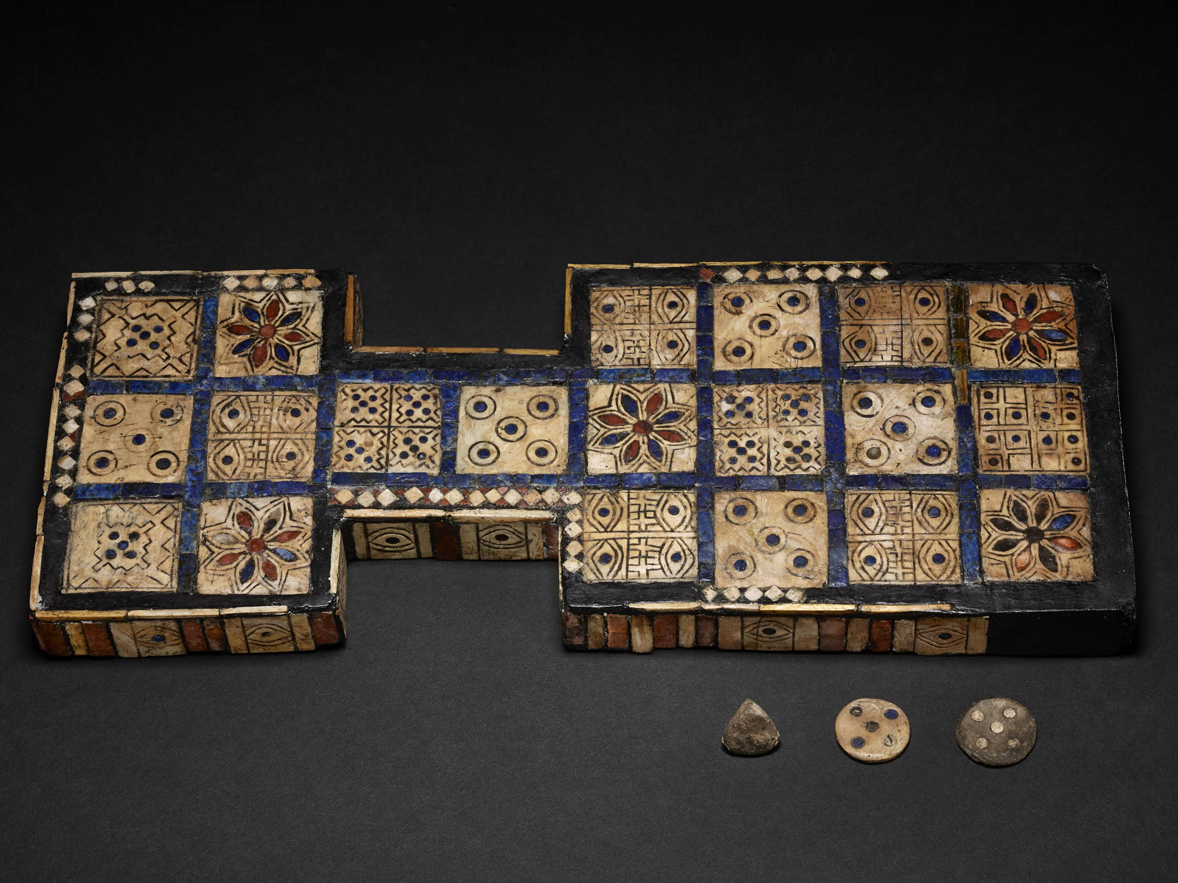 Royal Game of Ur - British Museum - 1928,1009.379.a